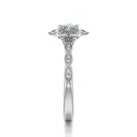 Pierścionek białe złoto z diamentami AJPZ_148